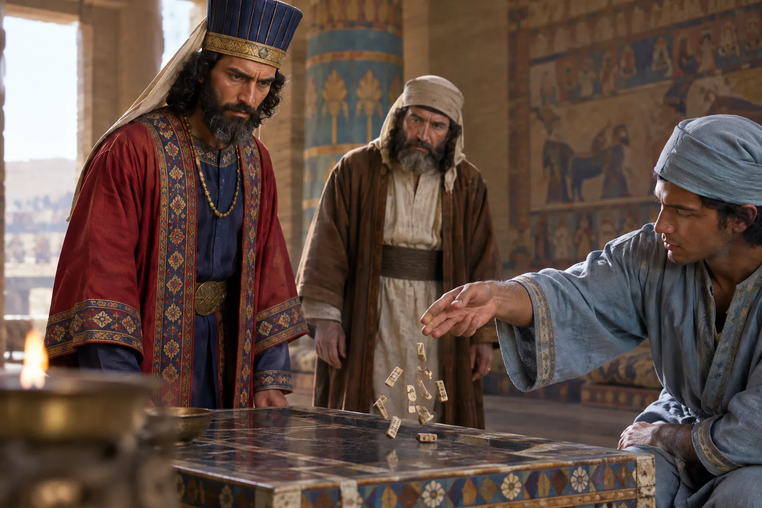 The Pur Is Cast (Esther 3:7)