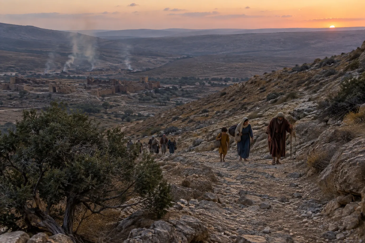 Weeping on the Ascent to Luhith (Jeremiah 48:5–6)