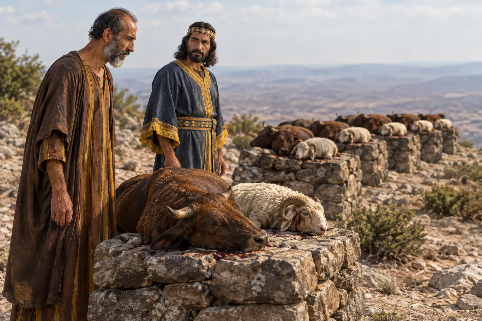 Offerings on Peor (Numbers 23:28–30)