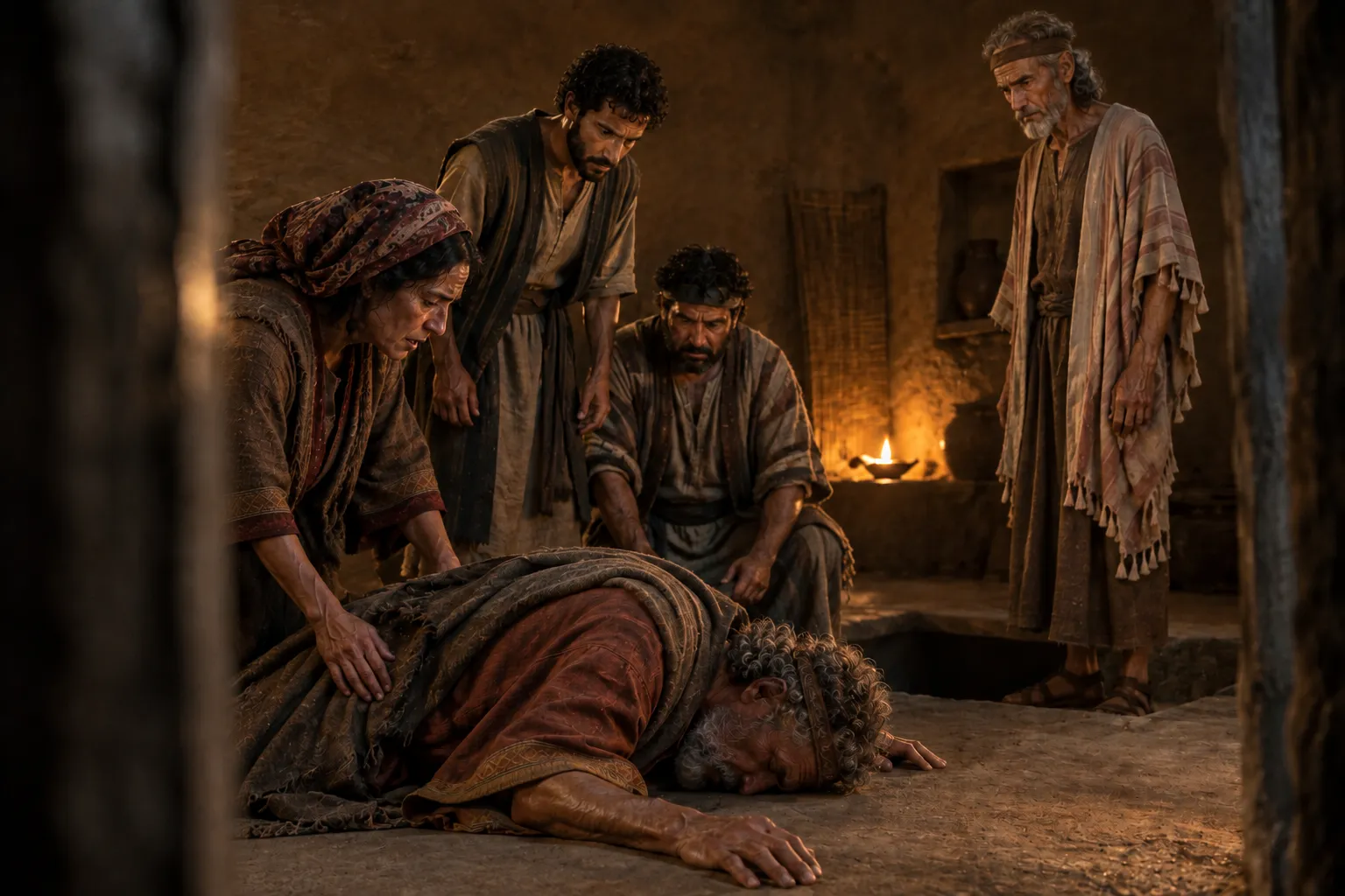 Saul Falls to the Ground (1 Samuel 28:15–20)