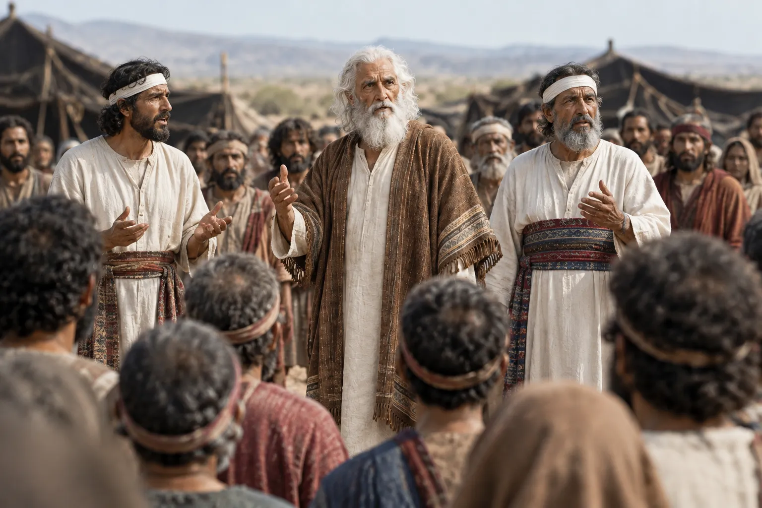 Be silent, Israel, and listen (Deuteronomy 27:9–10)