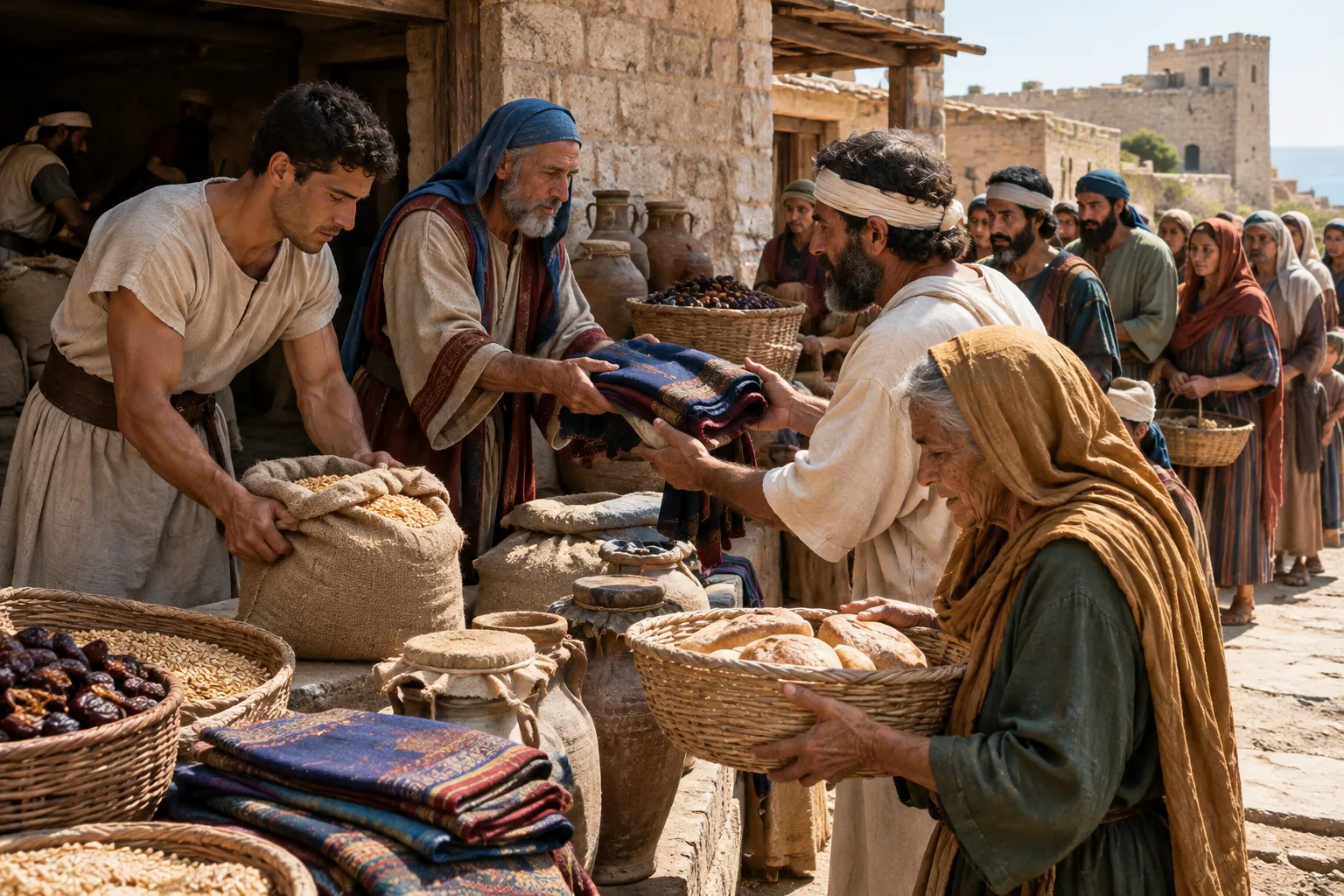 Tyre’s Profit Given for Food and Clothing (Isaiah 23:18)