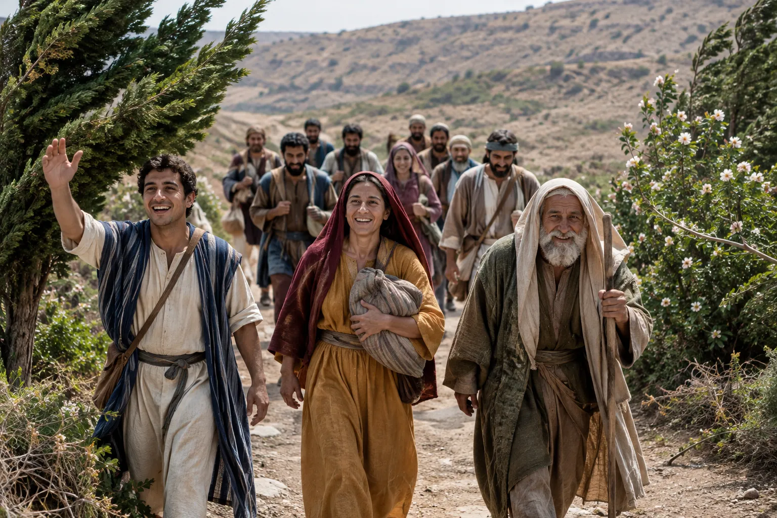 Go out with joy (Isaiah 55:12–13)