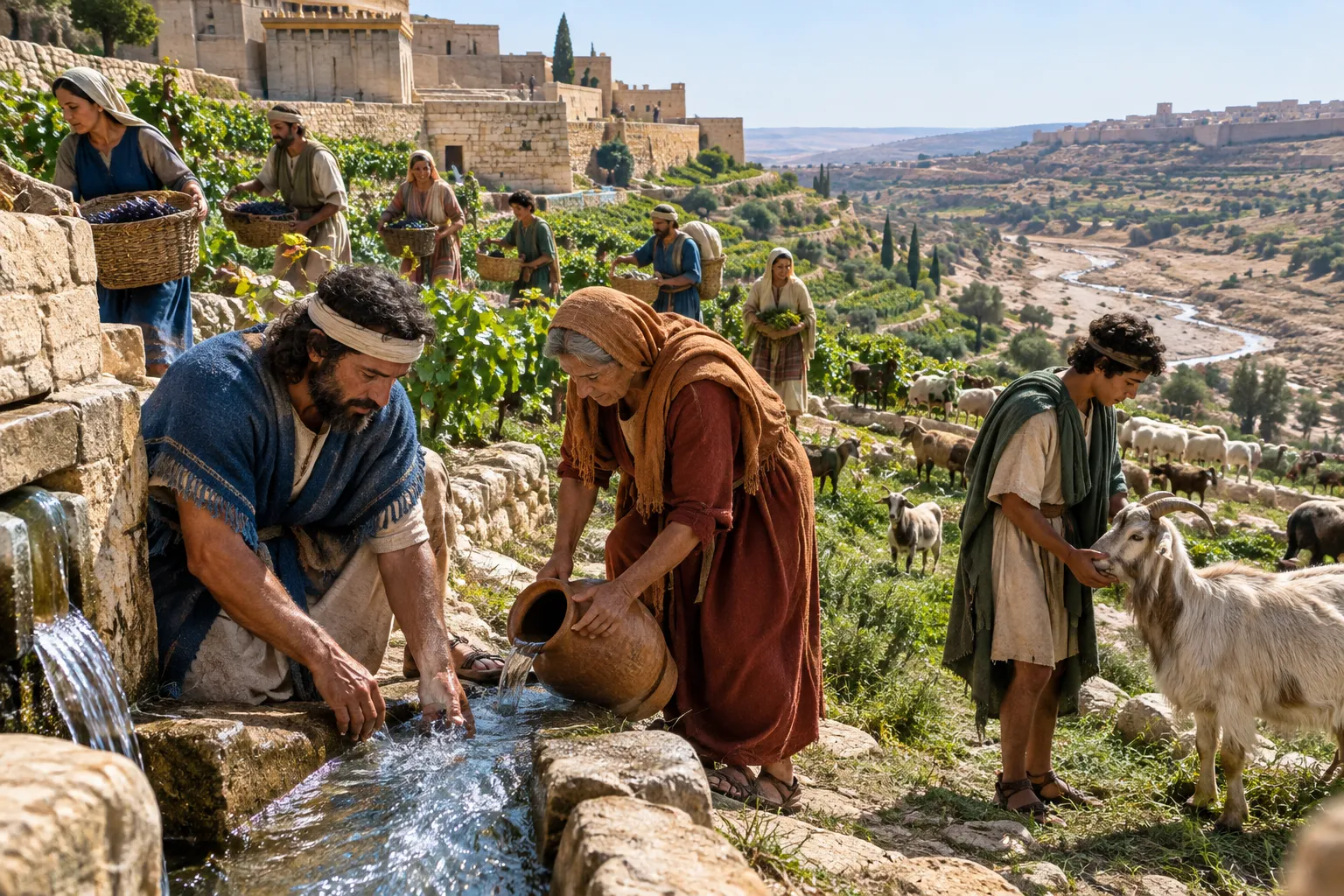 A Spring Flows from the House of the LORD (Joel 3:18–21)