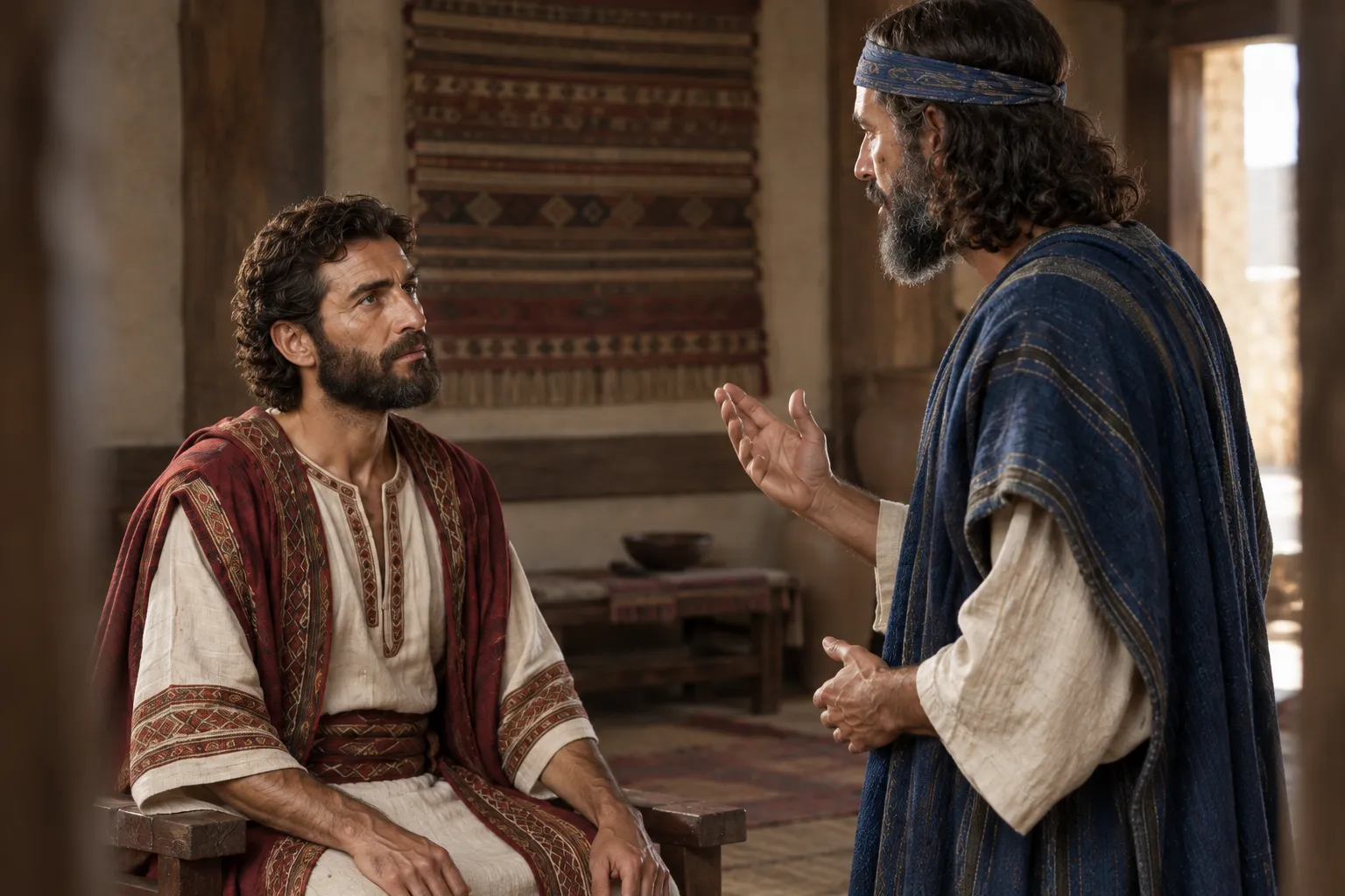 Nathan Relays the Revelation (2 Samuel 7:17)