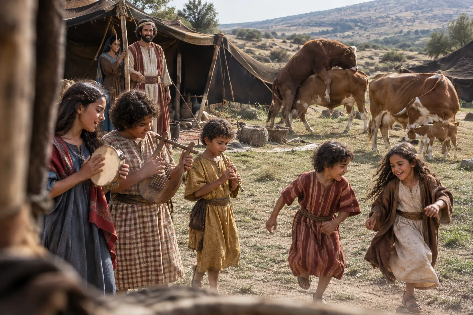 Children Make Merry in Prosperity (Job 21:7–13)