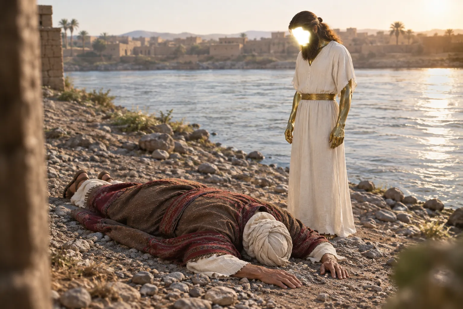 Daniel Falls Face-Down (Daniel 10:8–9)