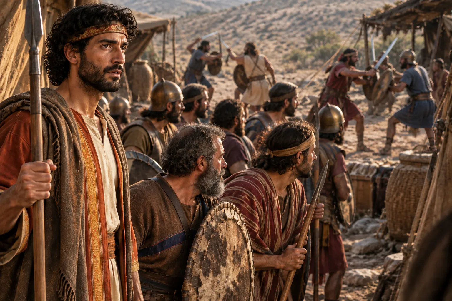 Confusion in the Philistine camp (1 Samuel 14:20)