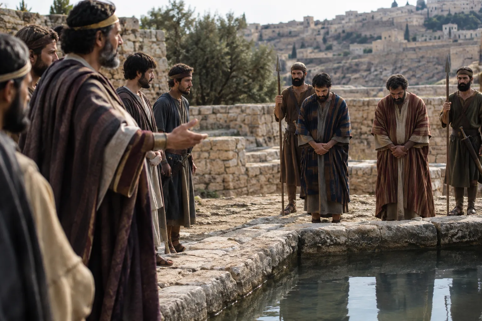 Aftermath at the Pool of Hebron (2 Samuel 4:12)