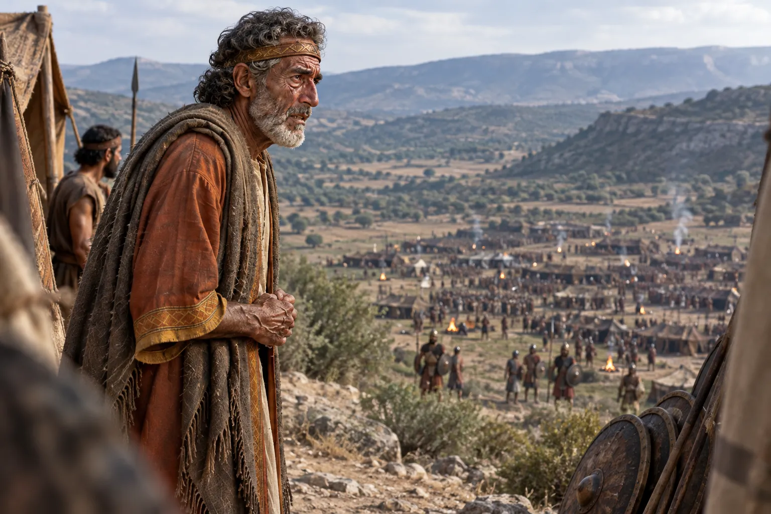 Saul Sees the Philistine Army (1 Samuel 28:4–6)