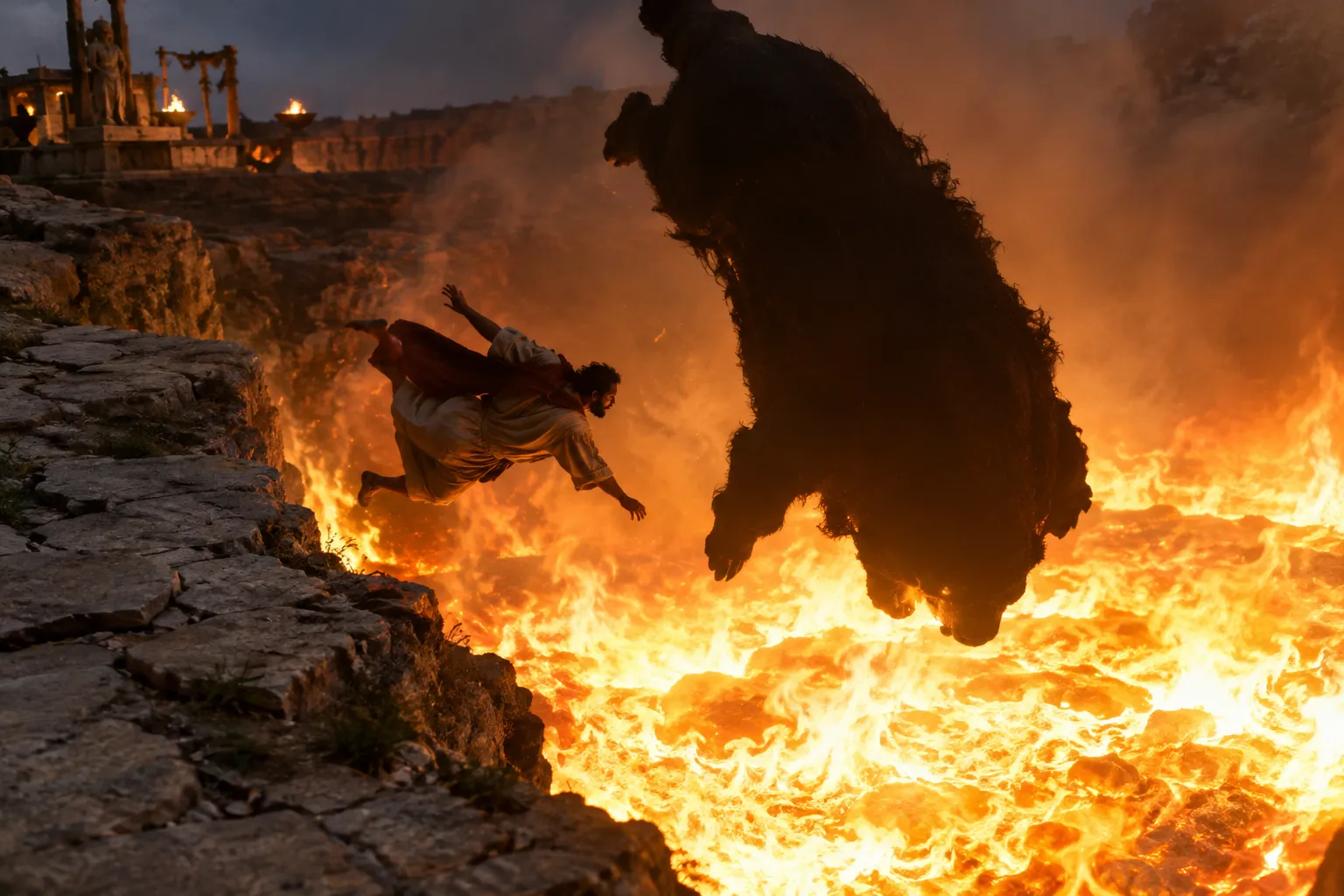Cast alive into the lake of fire (Revelation 19:19–20)