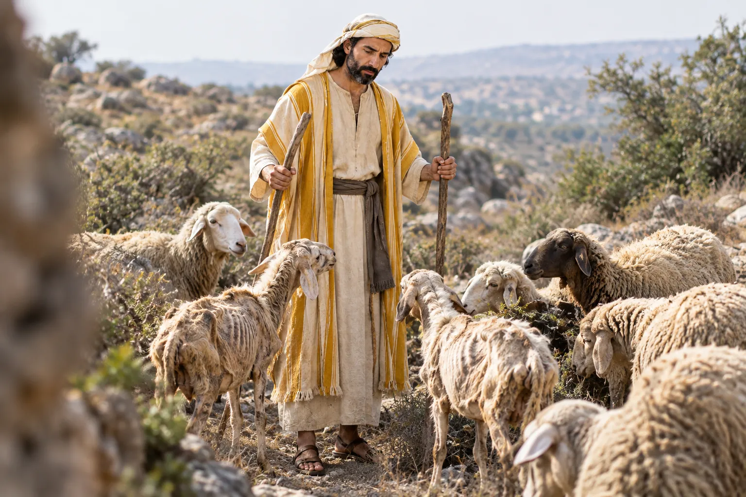 The flock marked for slaughter (Zechariah 11:4–8)