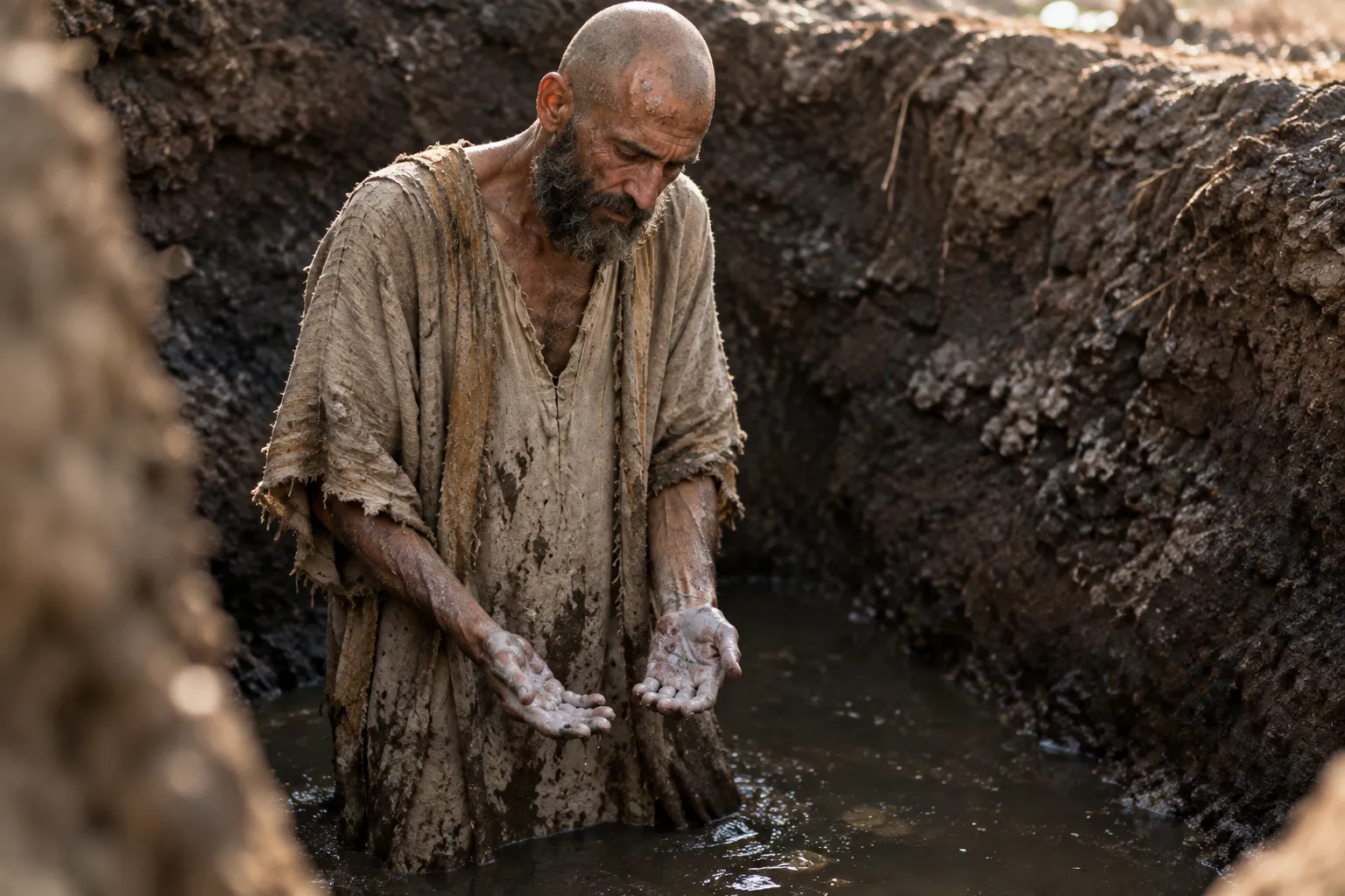 Cleansed Hands in the Pit (Job 9:30–31)
