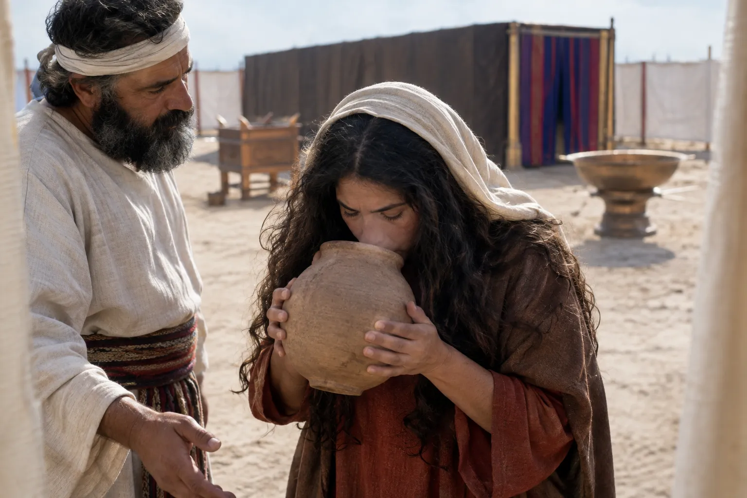 She Drinks the Water (Numbers 5:23–24)