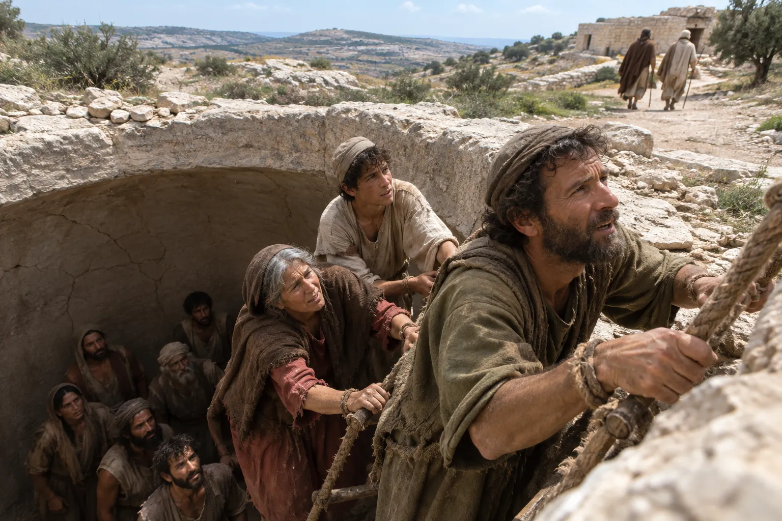 Prisoners of hope released (Zechariah 9:11–12)