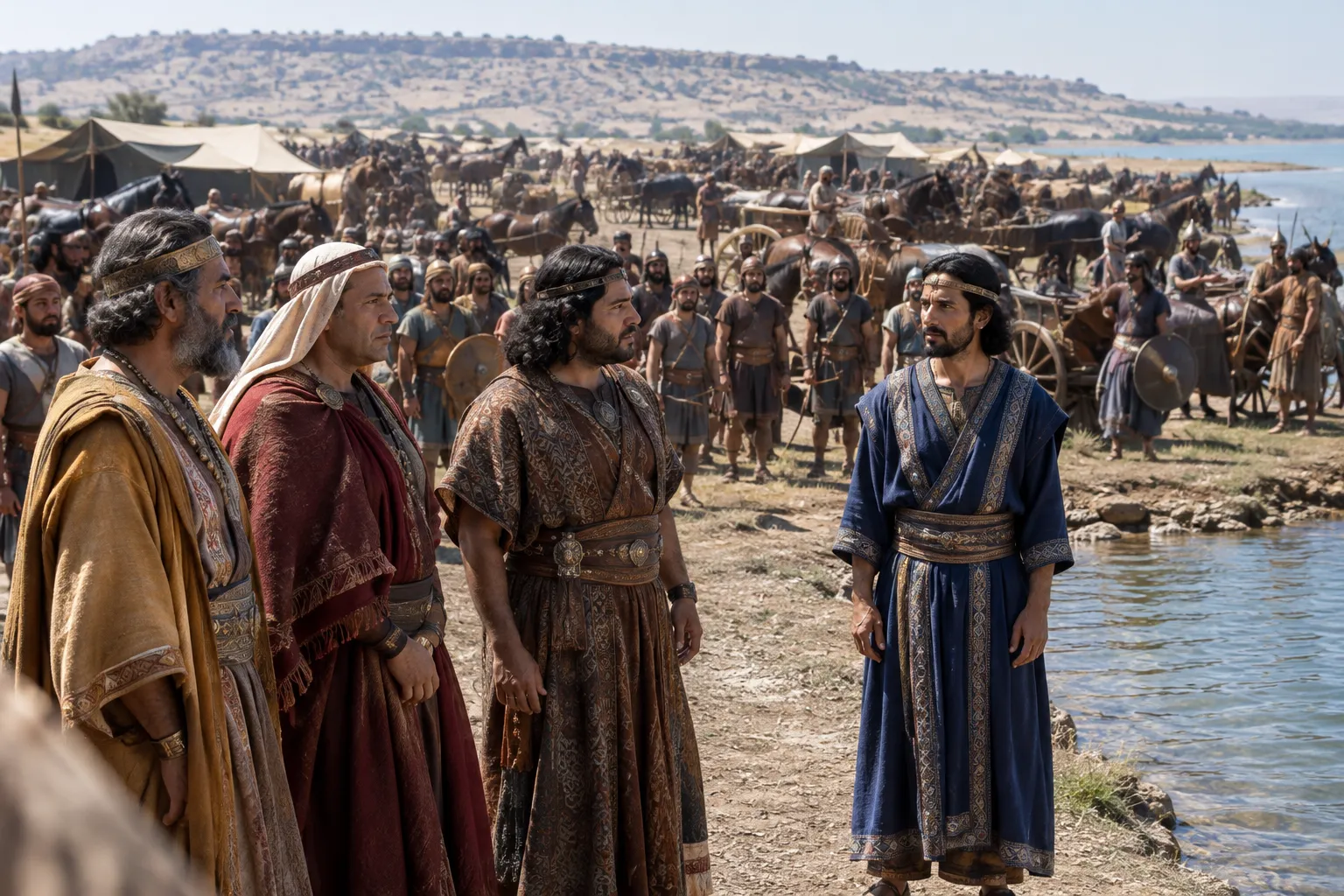 The Coalition Encamps at Merom (Joshua 11:4–5)