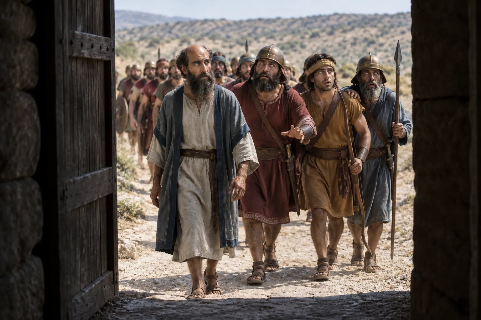 The Blinded Army Reaches Samaria (2 Kings 6:18–19)