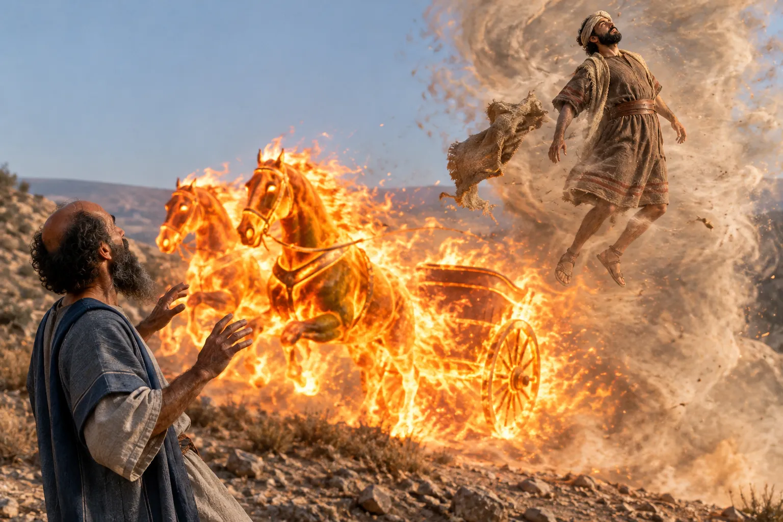 Elijah Taken Up (2 Kings 2:11)