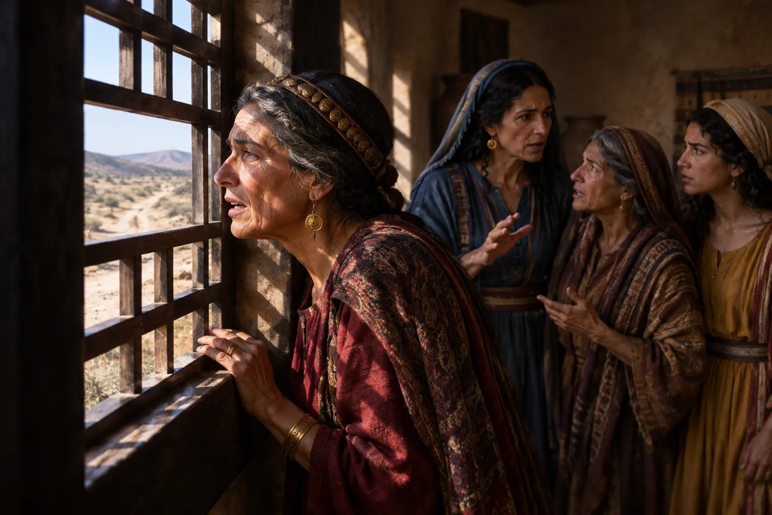Sisera’s Mother Waits (Judges 5:28–30)