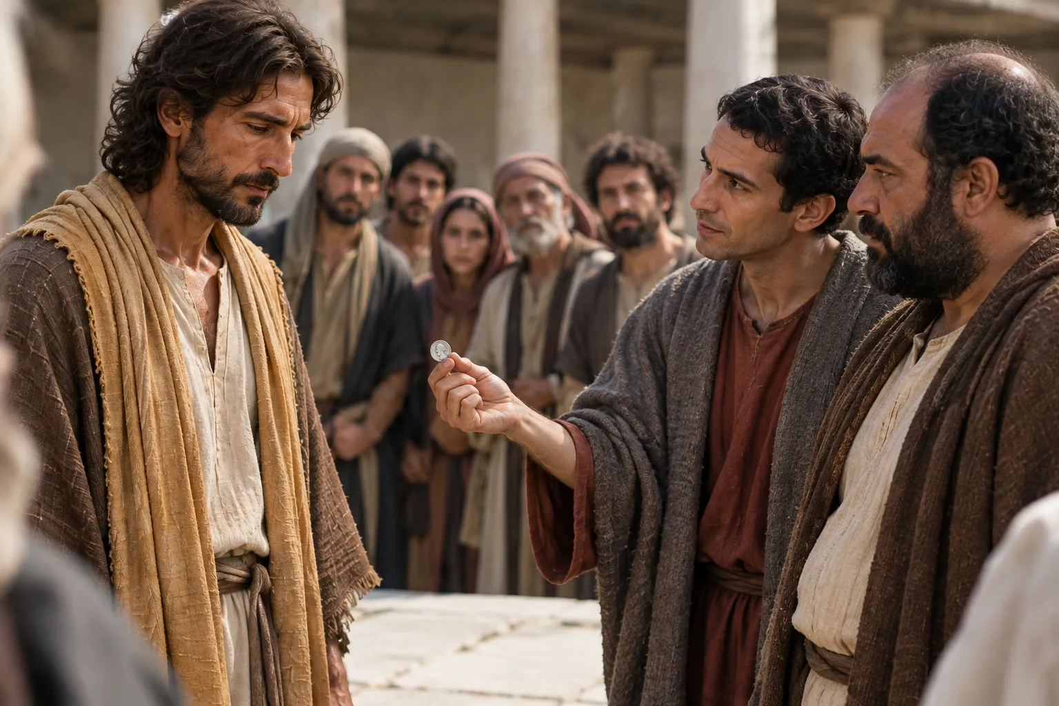 The denarius question (Luke 20:20–26)