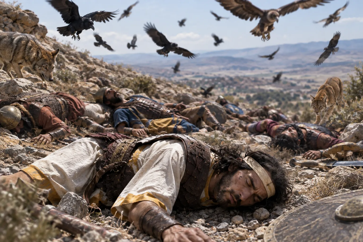 Gog and His Host Fallen (Ezekiel 39:4–5)