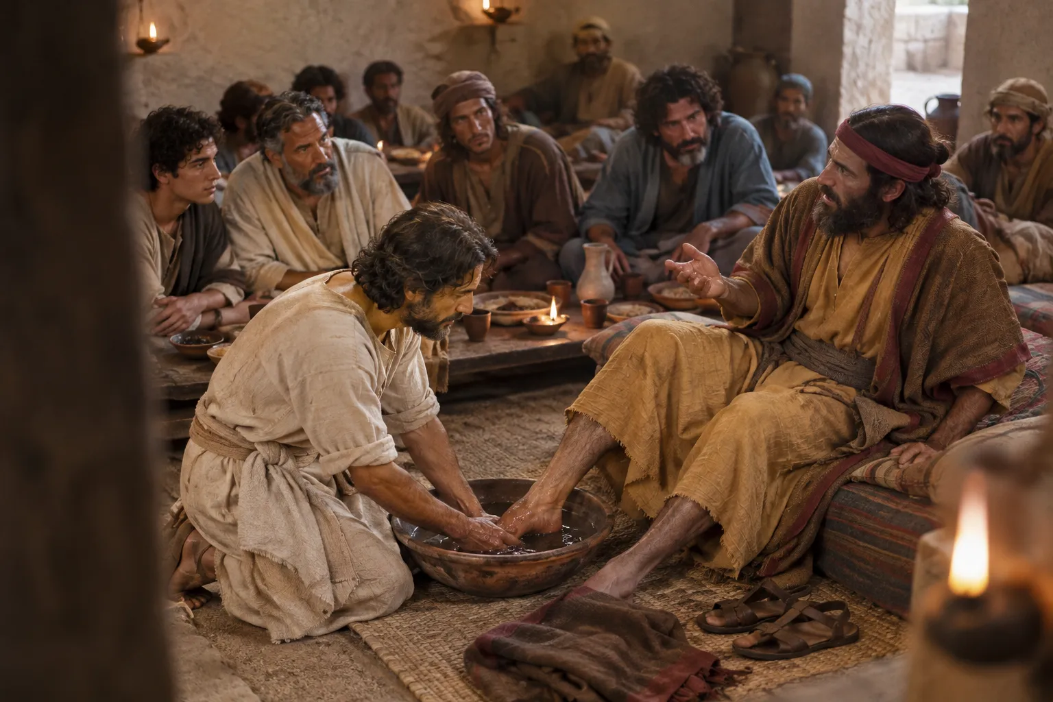 Jesus Washes Peter’s Feet (John 13:4–8)