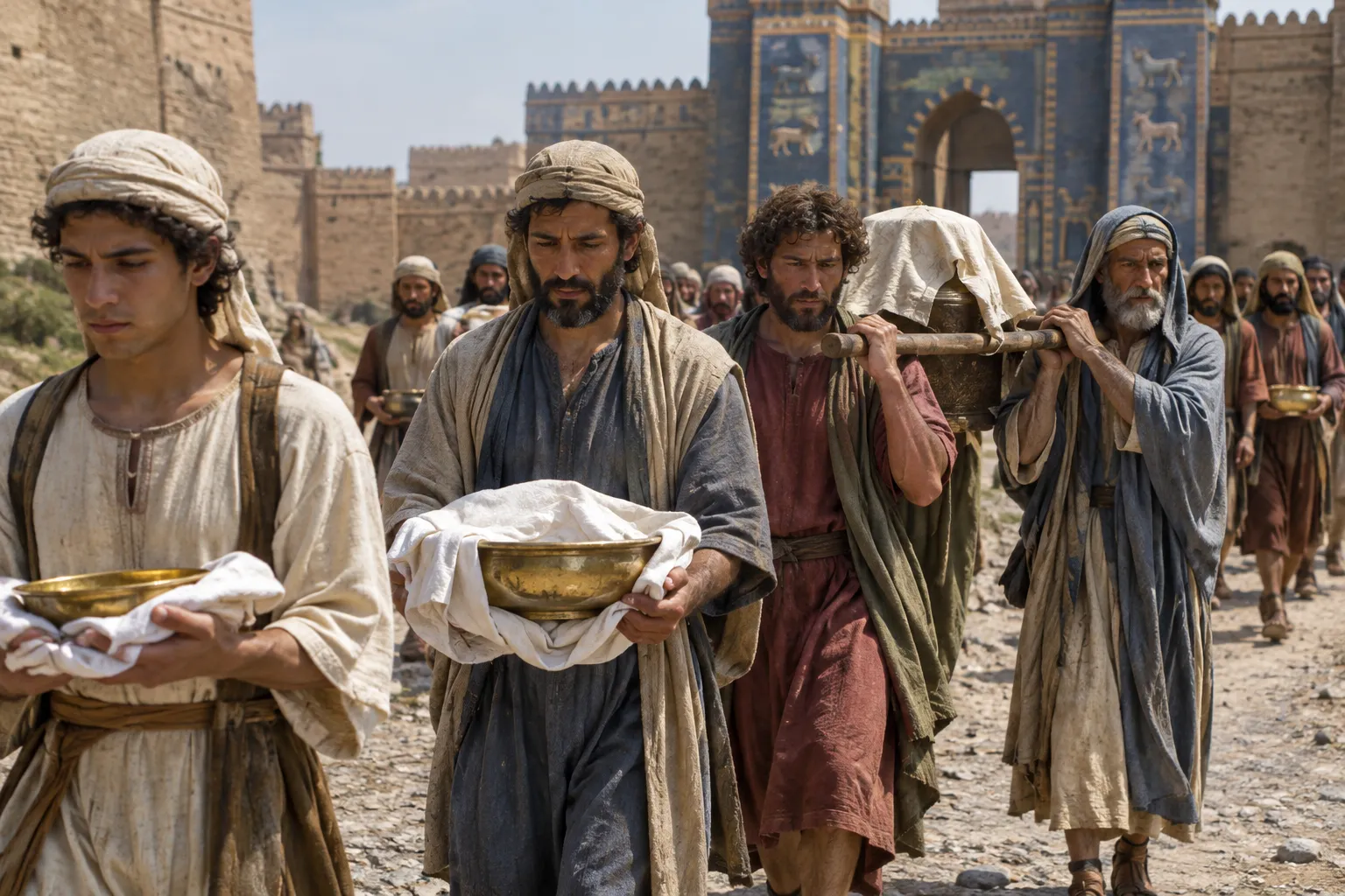 The Vessel-Bearers Depart (Isaiah 52:11–12)
