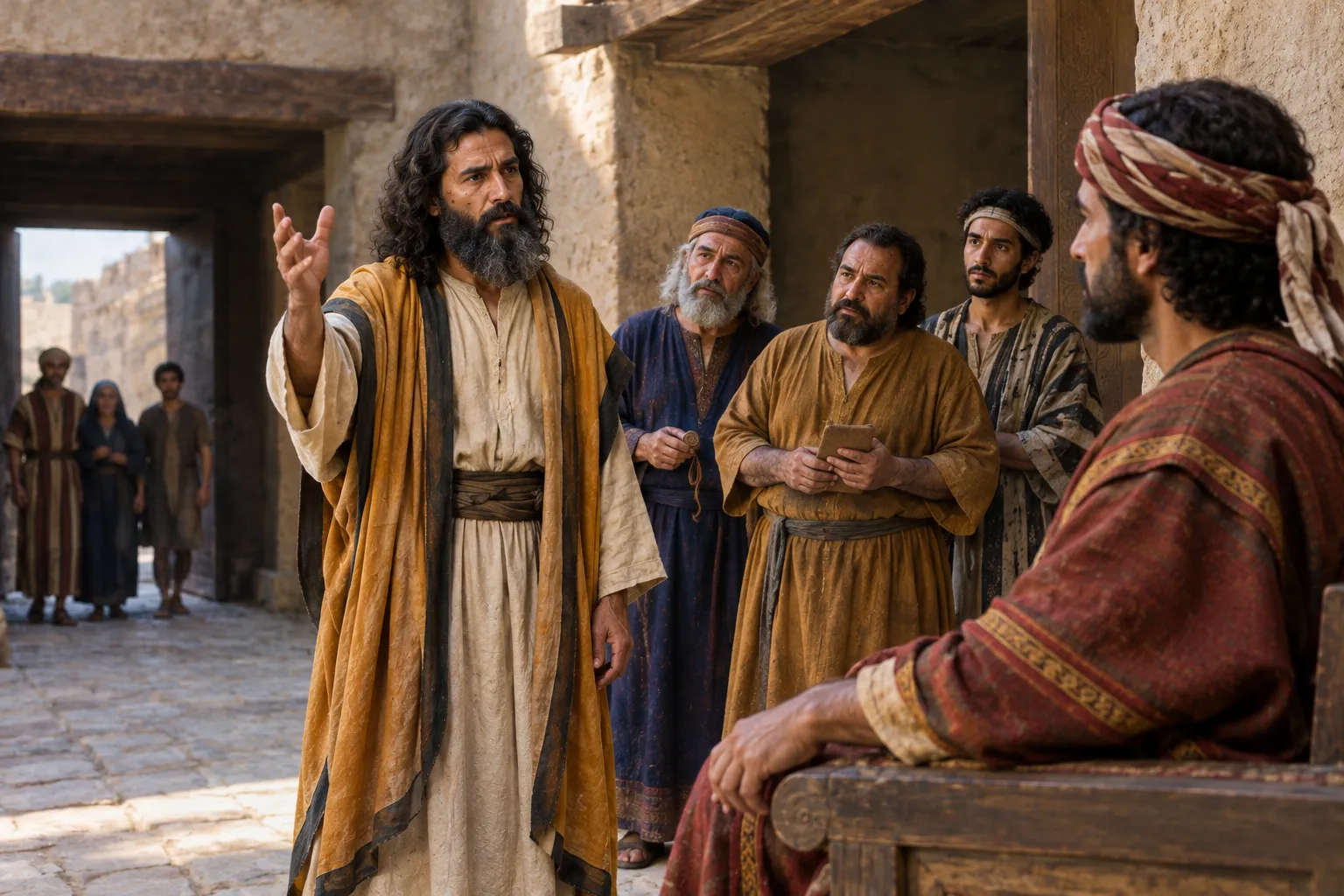 Jeremiah Proclaims at the Royal Palace (Jeremiah 22:1–3)
