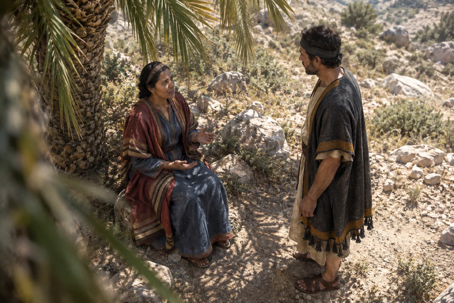 Deborah commissions Barak (Judges 4:4–8)