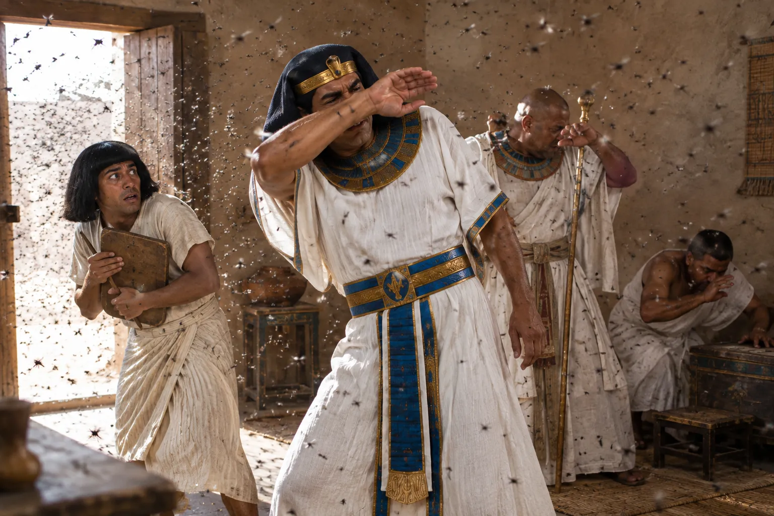 Flies Fill the Palace (Exodus 8:24)