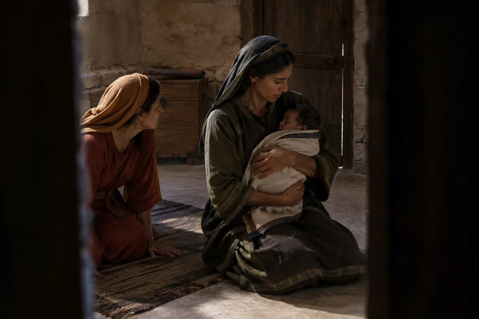 The Infant Joash Hidden (2 Kings 11:2–3)