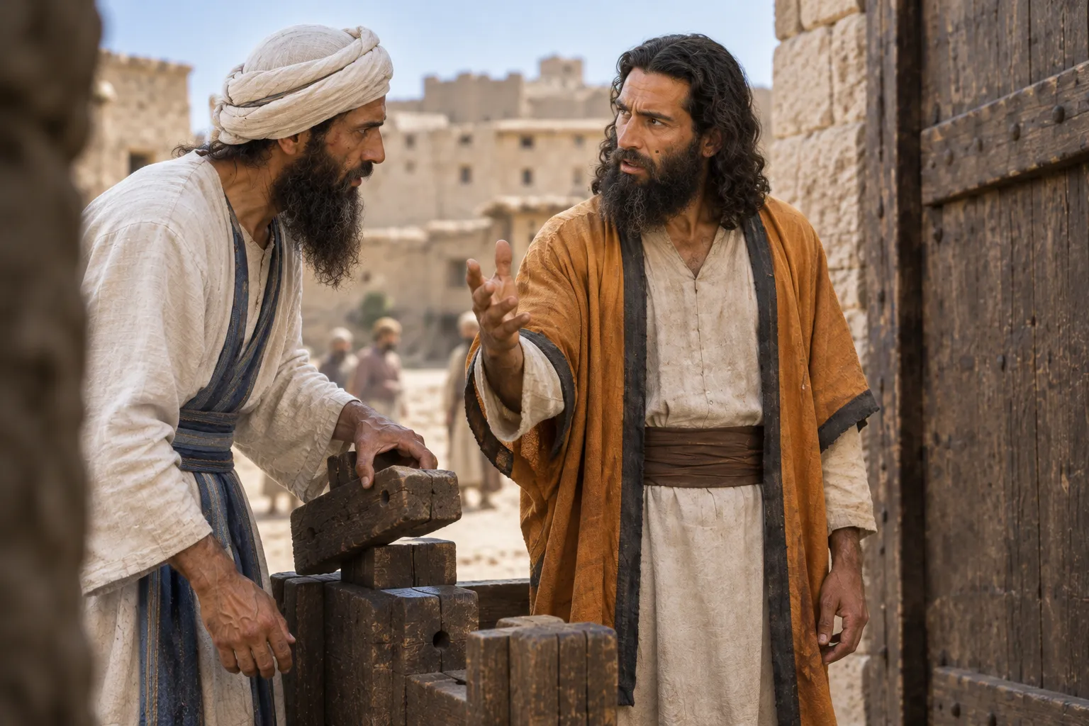 Jeremiah warns Pashhur after his release (Jeremiah 20:3–6)