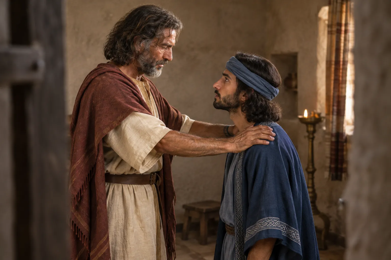 Paul’s hands laid on Timothy (2 Timothy 1:6)