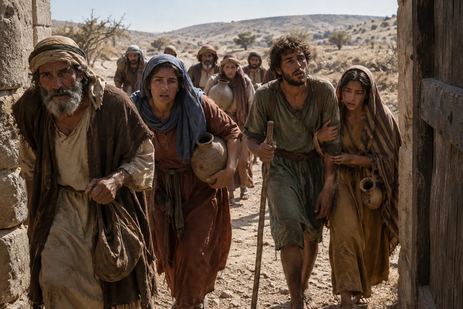Unsatisfied in the search for water (Amos 4:7–8)