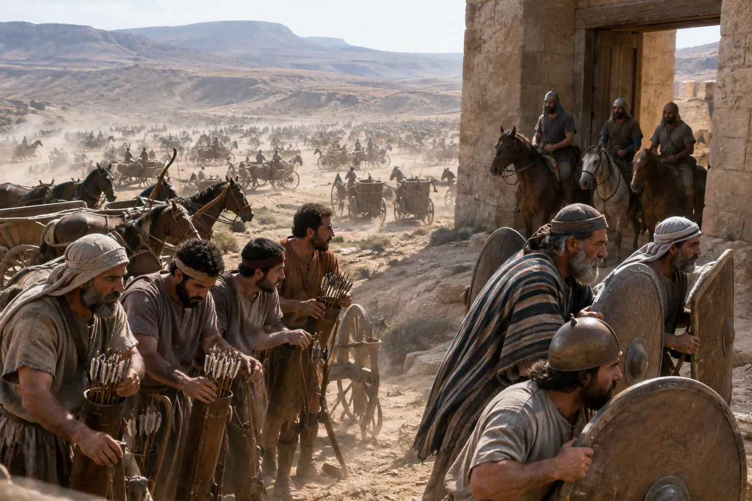 Chariots Fill the Choicest Valleys (Isaiah 22:5–7)
