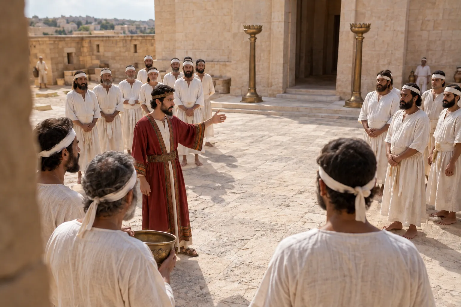 Service Restored at the Temple Gates (2 Chronicles 31:2)