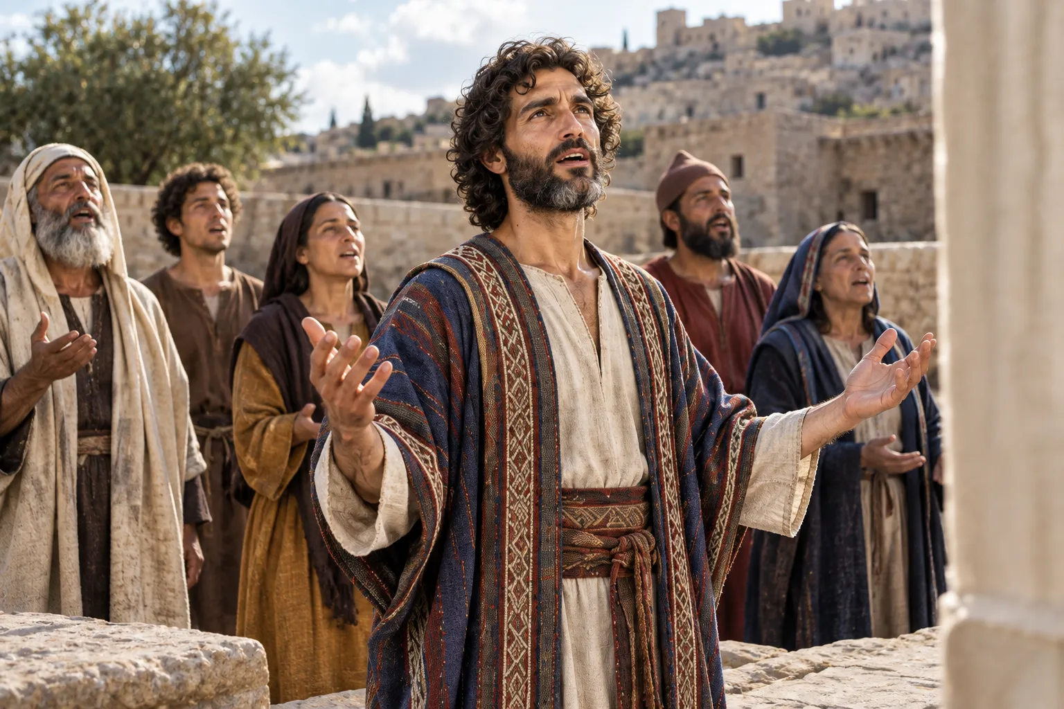 David Gives Thanks with All His Heart (Psalms 9:1–2)
