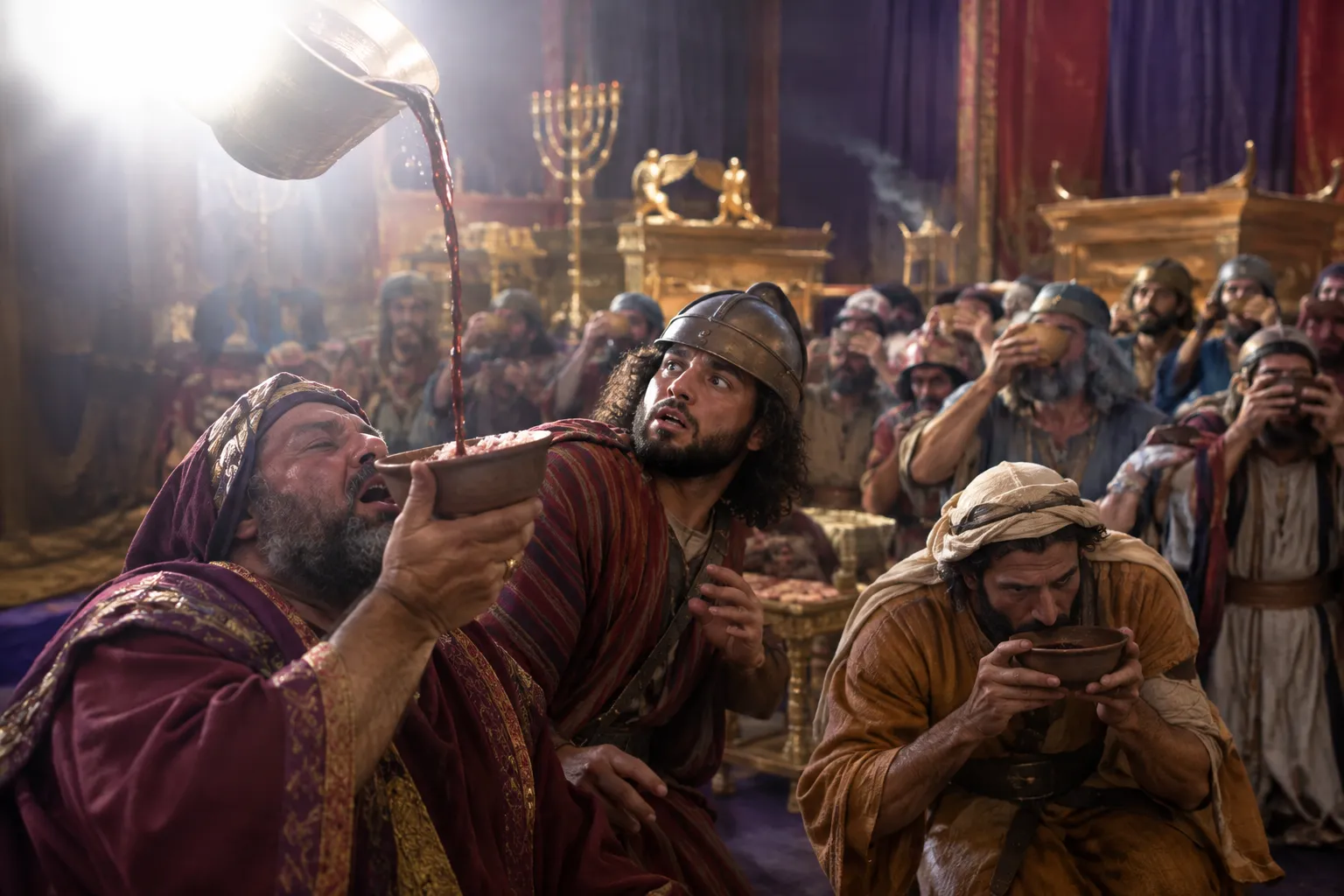 The Foaming Cup of Judgment (Psalms 75:8)