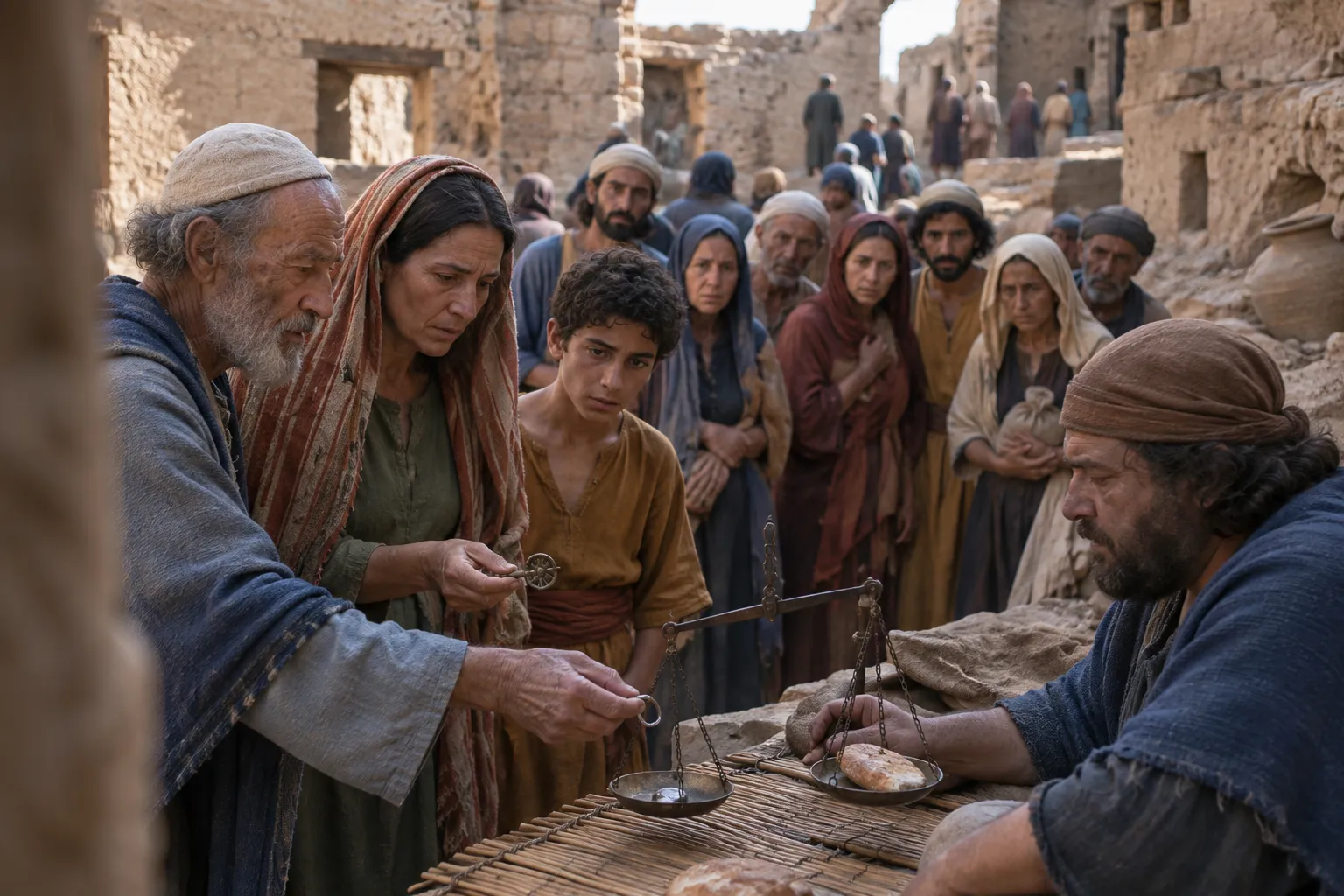 Treasures Exchanged for Bread (Lamentations 1:11)