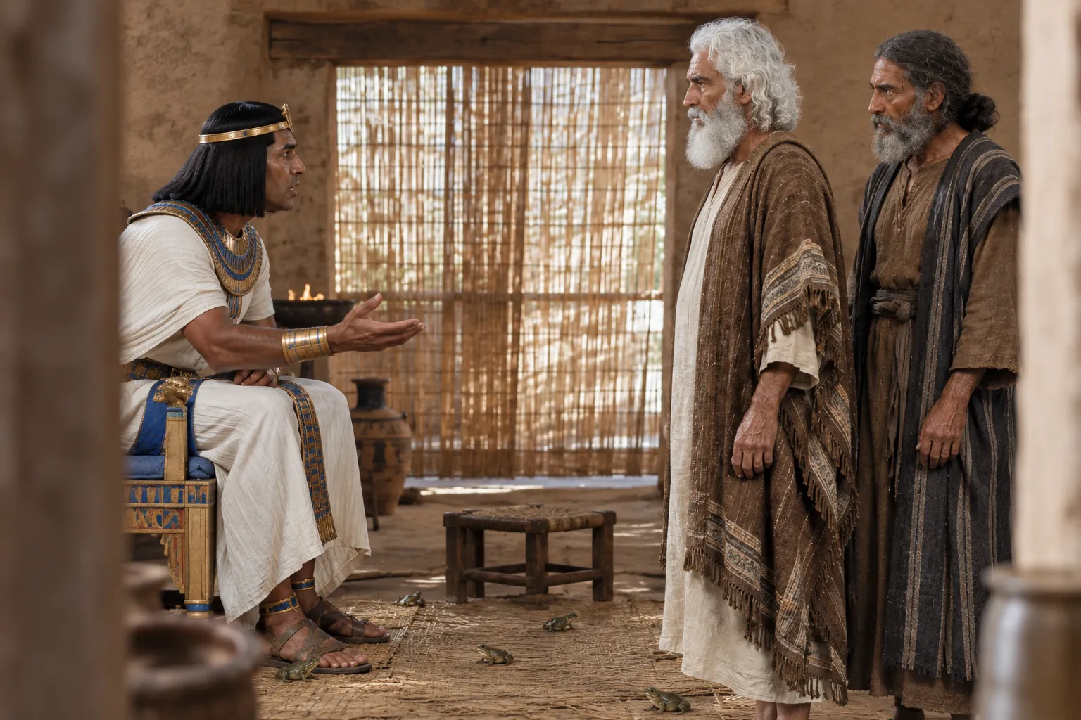 Pharaoh Pleads for Relief (Exodus 8:8–10)