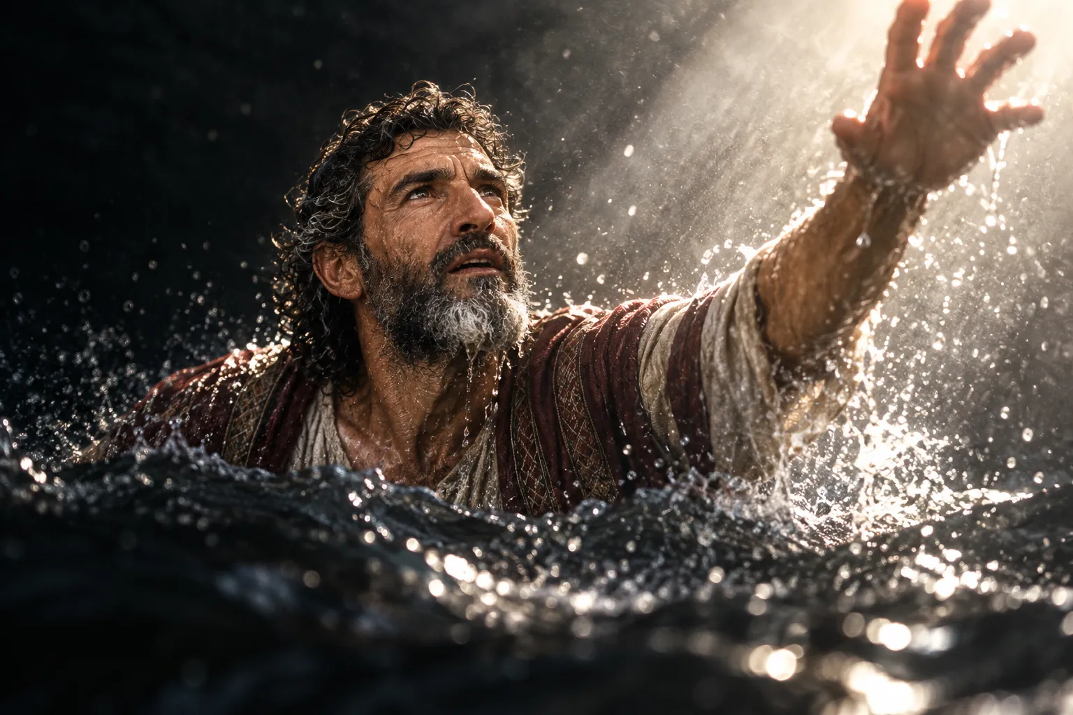 Drawn from deep waters (2 Samuel 22:17)