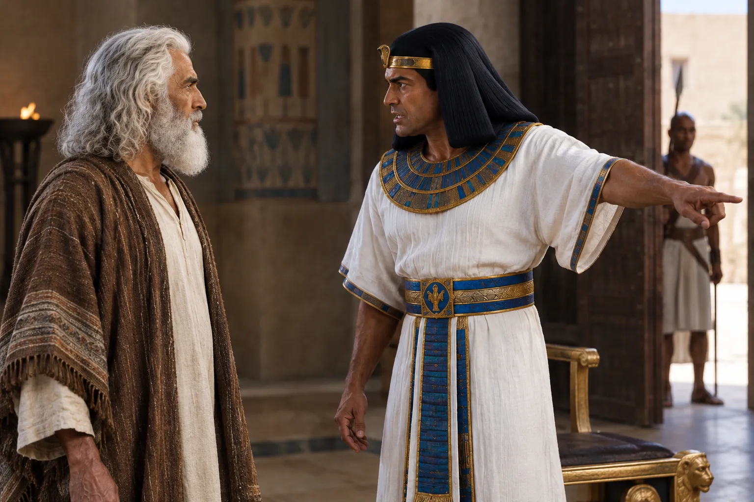 Pharaoh’s Final Threat (Exodus 10:24–29)