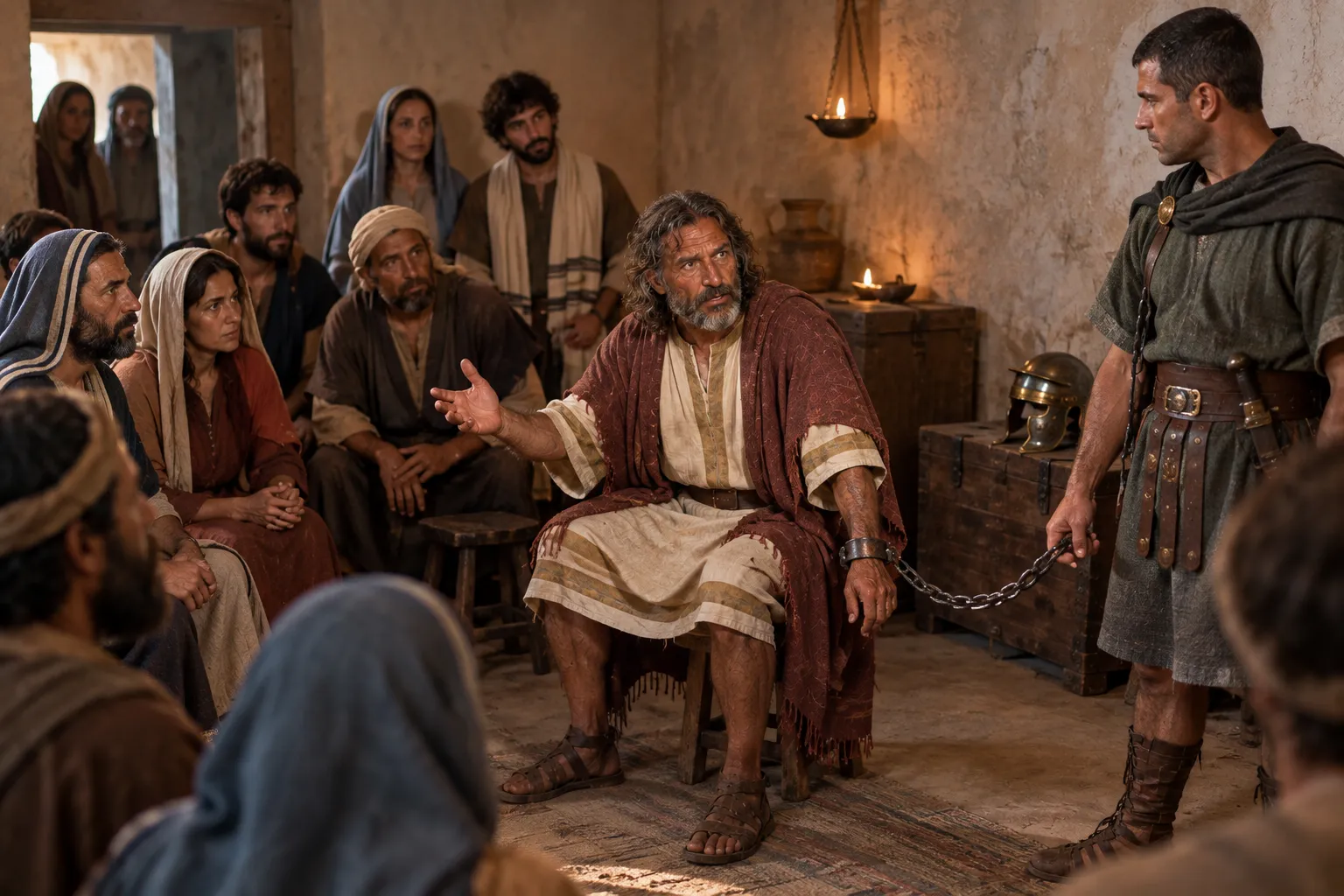 Paul Teaches Under Guard in Rome (Acts 28:30–31)