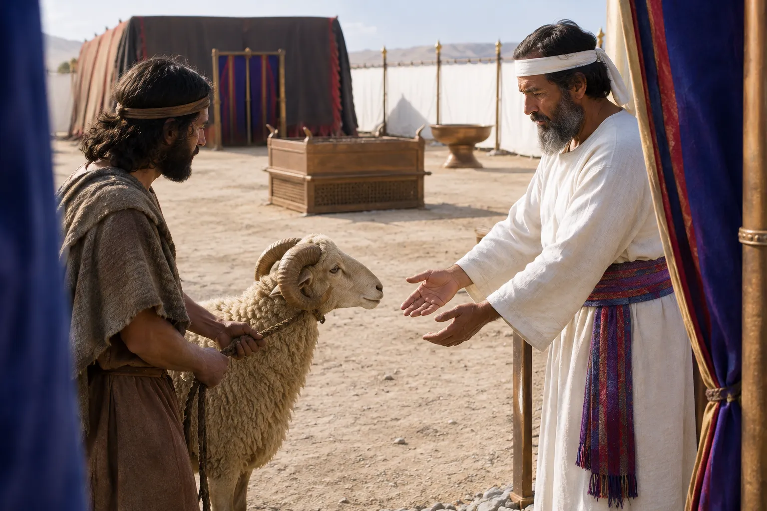 The Ram Brought as a Guilt Offering (Leviticus 19:21–22)