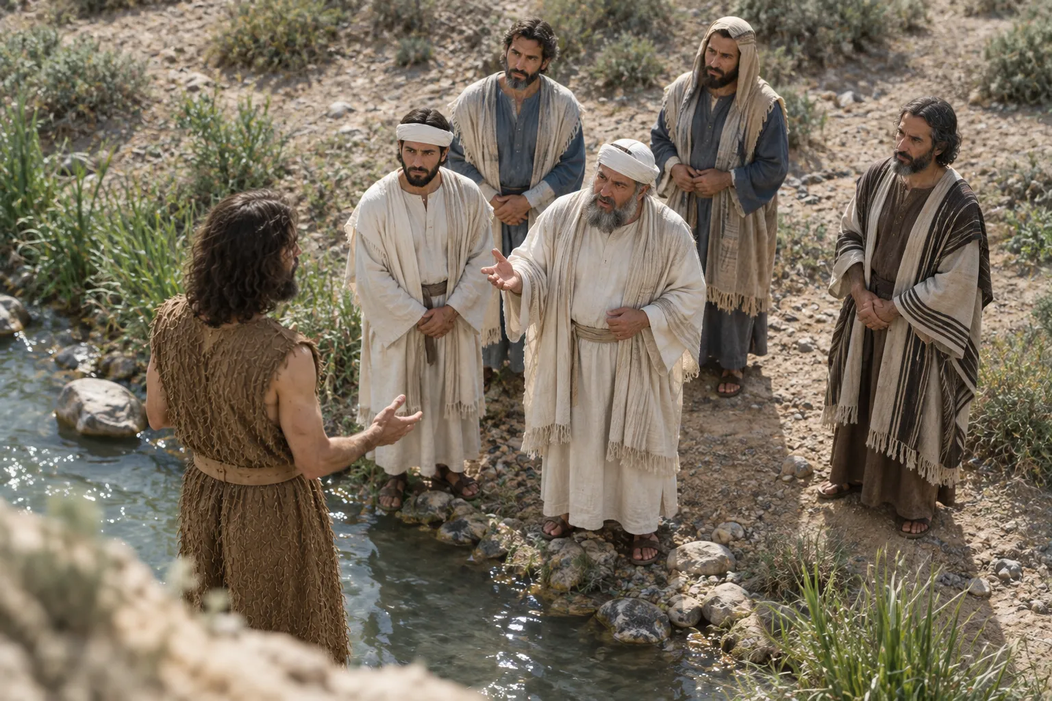 John Answers the Delegation (John 1:19–28)