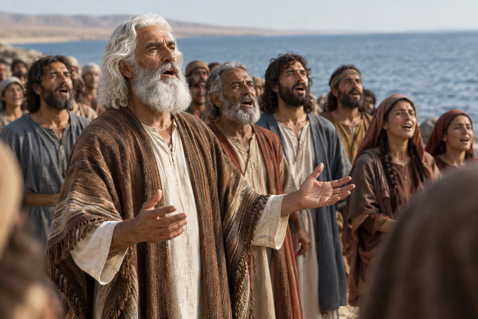 Israel Sings Beside the Sea (Exodus 15:1–2)