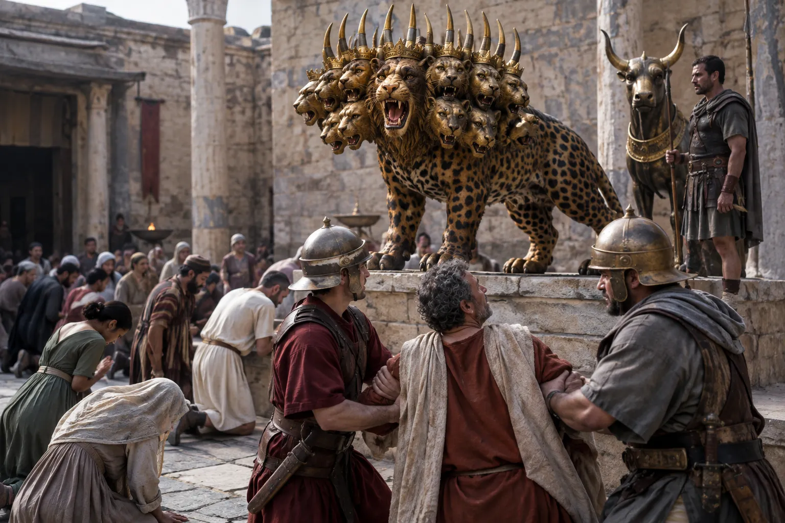 The image speaks against those who refuse (Revelation 13:14–15)