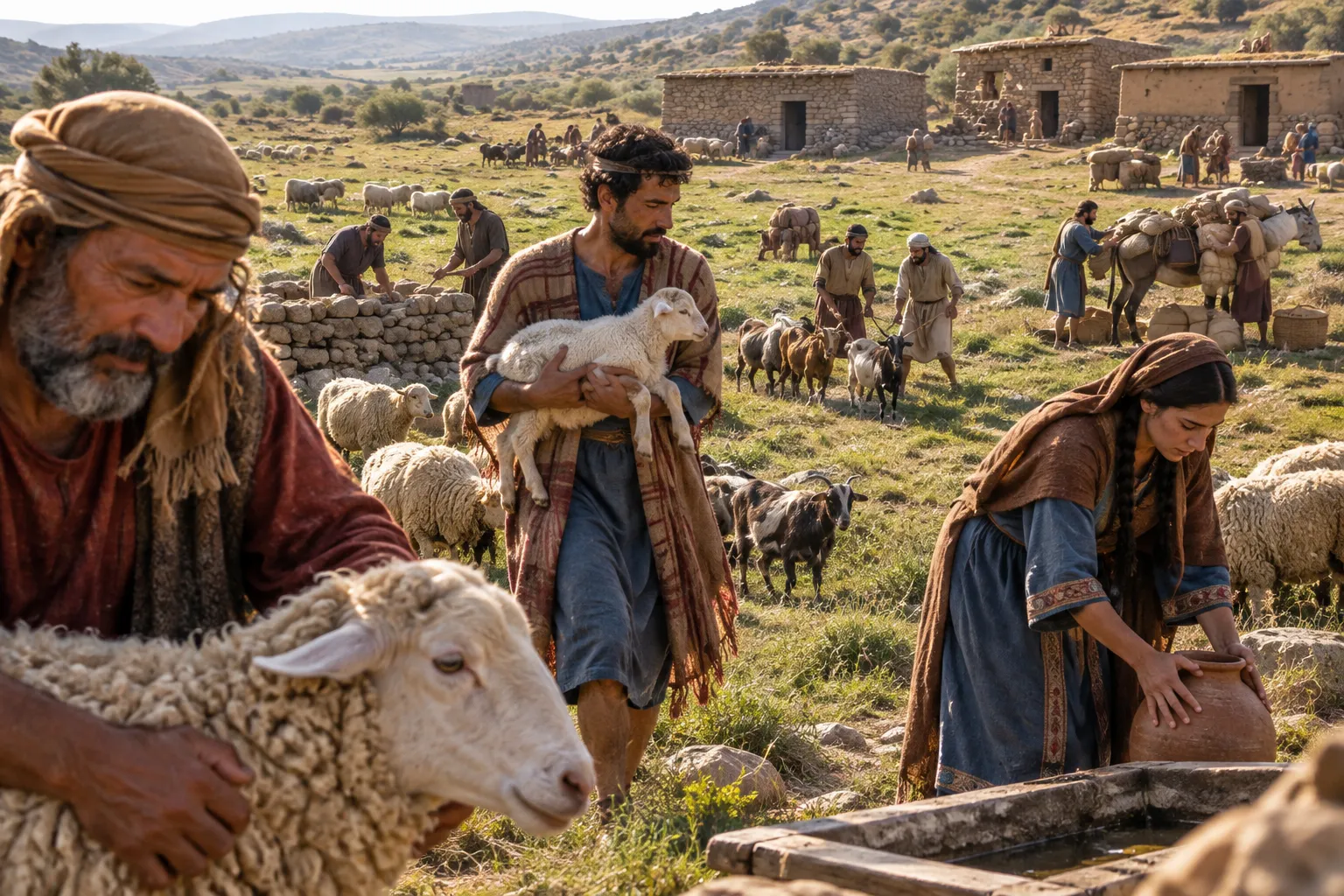 The Simeonites Settle the Pastureland (1 Chronicles 4:41)
