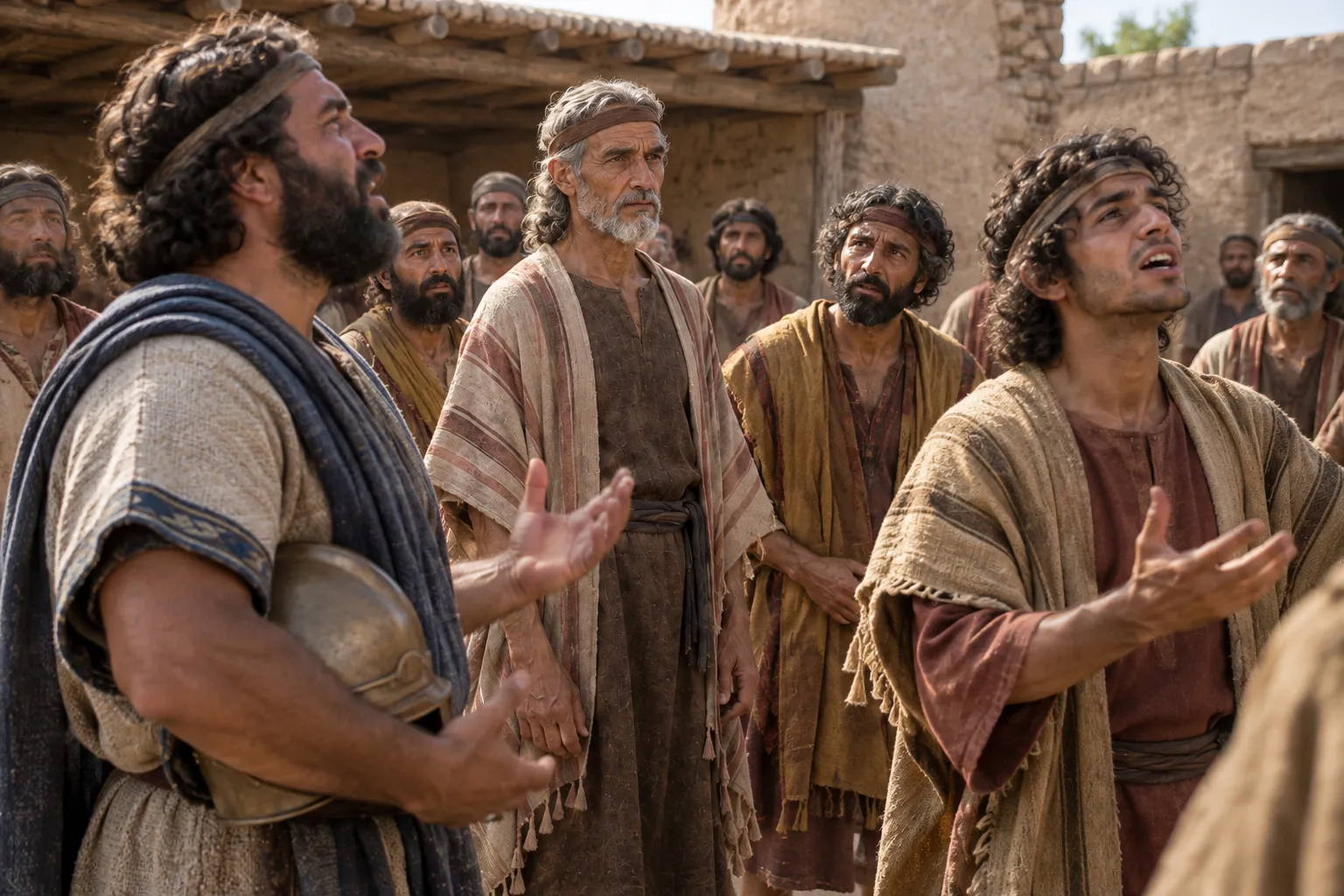 The Messengers Begin to Prophesy (1 Samuel 19:20)