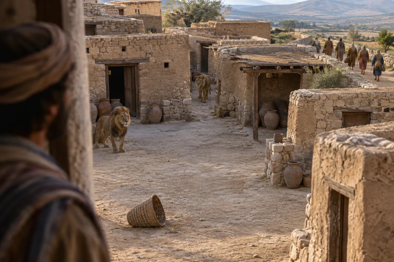 Lions among the settlers (2 Kings 17:25)